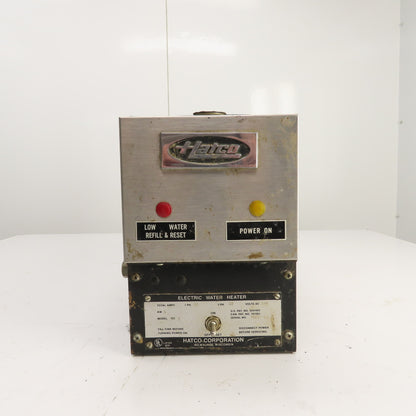 Hatco 3CS-6 6kW Electric Sanitizing Sink Water Heater 1/3PH 25/22A 240VAC