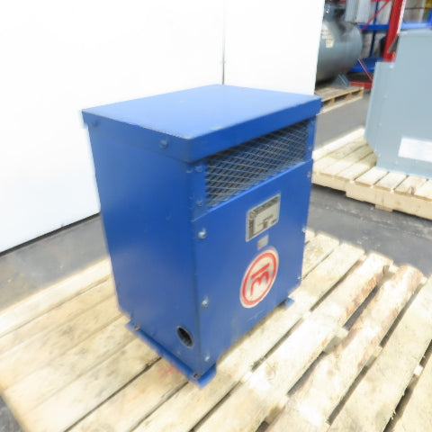 Matra Electric 90163083 16.5KVA Dry Type 30 Transformer Pri 240/480V Sec240/120V