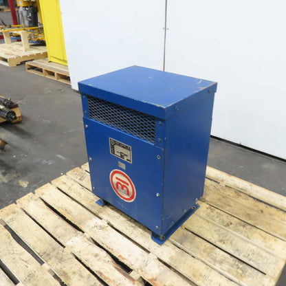 Matra Electric 90163083 16.5KVA Dry Type 30 Transformer Pri 240/480V Sec240/120V