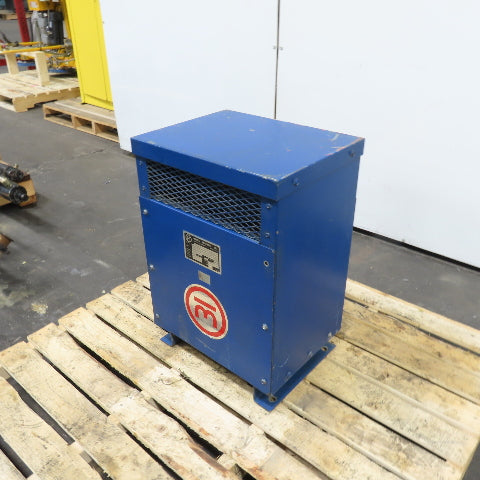 Matra Electric 90163083 16.5KVA Dry Type 30 Transformer Pri 240/480V Sec240/120V