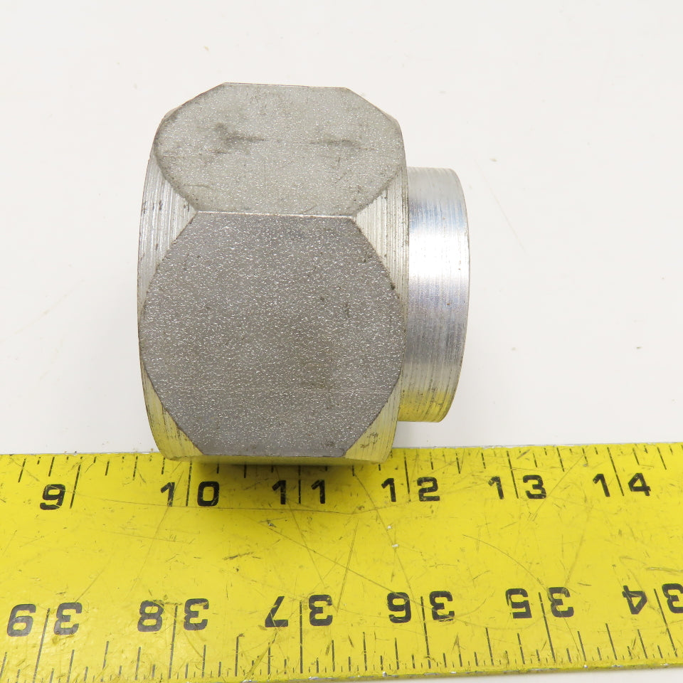 2" Steel Single Ferrule Steel Hydraulic Tubing Compression Nut