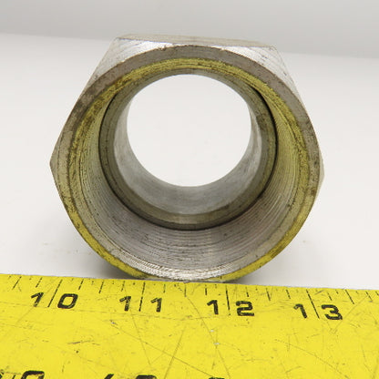 2" Steel Single Ferrule Steel Hydraulic Tubing Compression Nut