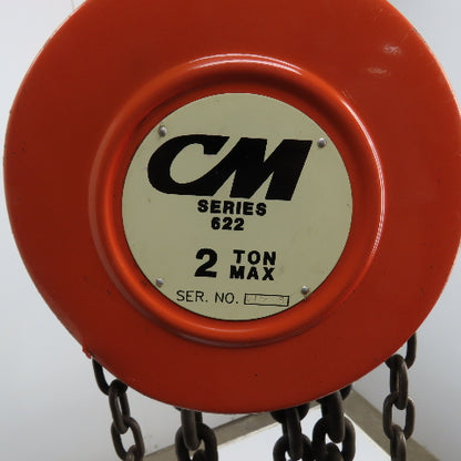 CM Series 2-Ton 4000LB Manual Chain Fall Hoist 8' Lift 7' Pendant Chain