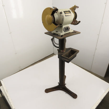 Tool Shop 241-1406 6" Dual Wheel Pedestal Bench Grinder 115V 1/2HP 3450RPM