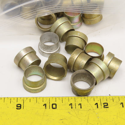 3/4" Steel JIC Hydraulic Tube Sleeve Ferrule Zinc 4Lbs