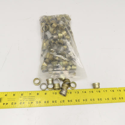 3/4" Steel JIC Hydraulic Tube Sleeve Ferrule Zinc 4Lbs