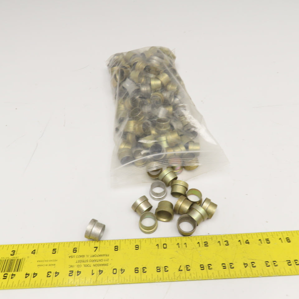 3/4" Steel JIC Hydraulic Tube Sleeve Ferrule Zinc 4Lbs