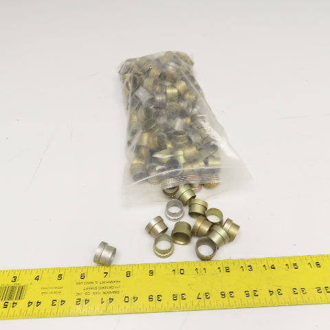 3/4" Steel JIC Hydraulic Tube Sleeve Ferrule Zinc 4Lbs