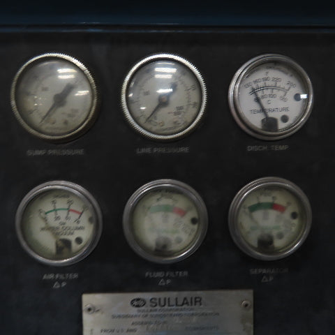 Sullair LS-20-100 100HP Rotary Screw Air Compressor 3Ph 480V 18,802 Hours