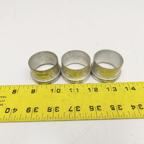 1-1/2" Steel Hydraulic Tube Sleeve Lot Of 3