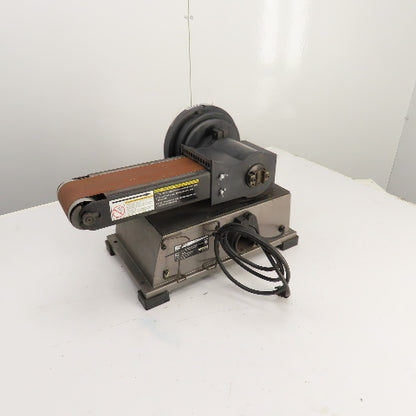 Hitachi SB 10Y 4" x 8" Disc/Belt Combo Sander Grinder 120V 1PH 5.5A Tested