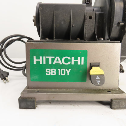 Hitachi SB 10Y 4" x 8" Disc/Belt Combo Sander Grinder 120V 1PH 5.5A Tested
