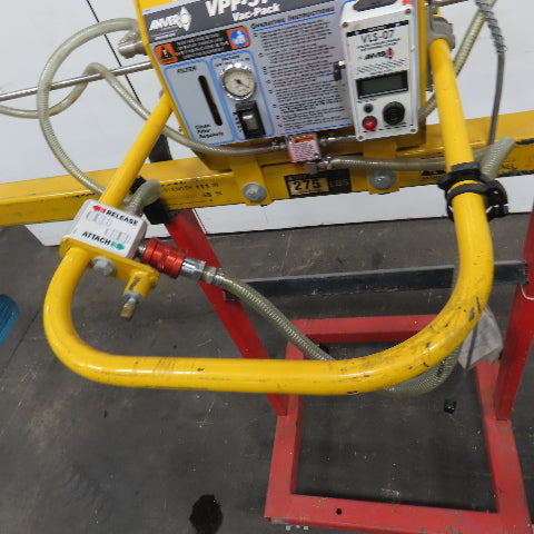 Anver VPF-57-AC 275 LB Two Pad Electric Side Gripper Vacuum Lifter 115V W/Cart