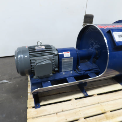 Spencer 60X07#2 7.5HP Vacuum Producer 3Ph 230/460V 4" Inlet/Outlet 3510RPM