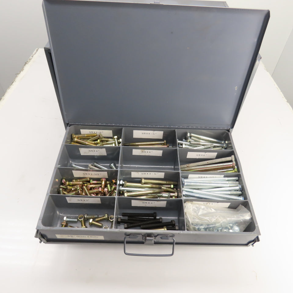 Durham 4-Drawer Ball Bearing Slide Storage Rack 1/4", 5/16", 3/8" Grade 8 Bolts