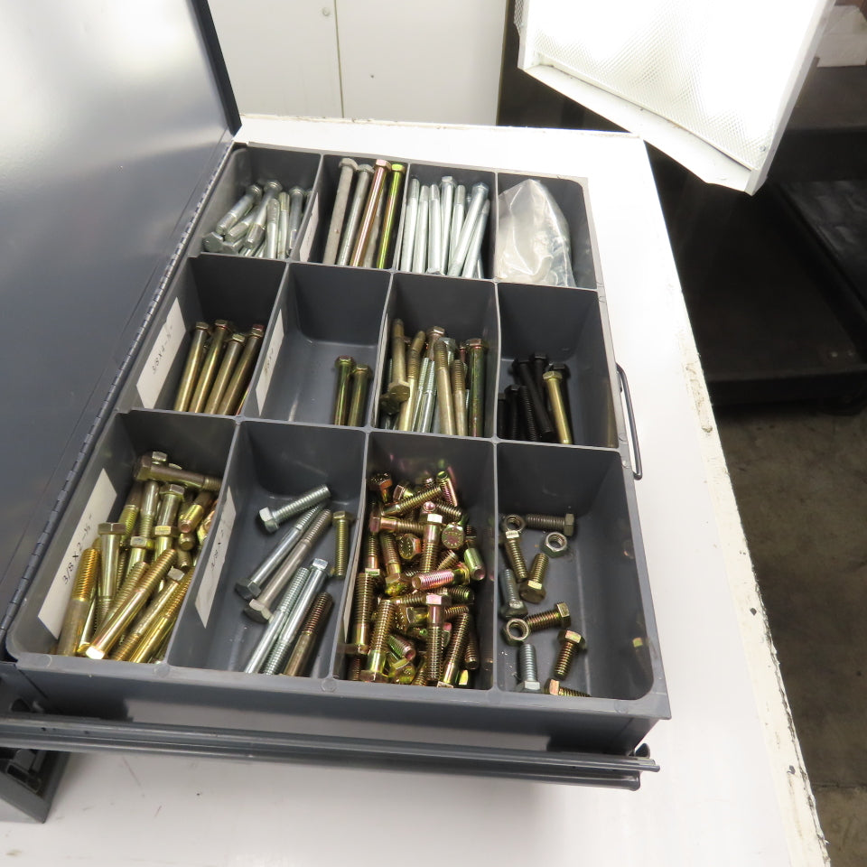Durham 4-Drawer Ball Bearing Slide Storage Rack 1/4", 5/16", 3/8" Grade 8 Bolts