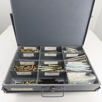 Durham 4-Drawer Ball Bearing Slide Storage Rack 1/4", 5/16", 3/8" Grade 8 Bolts