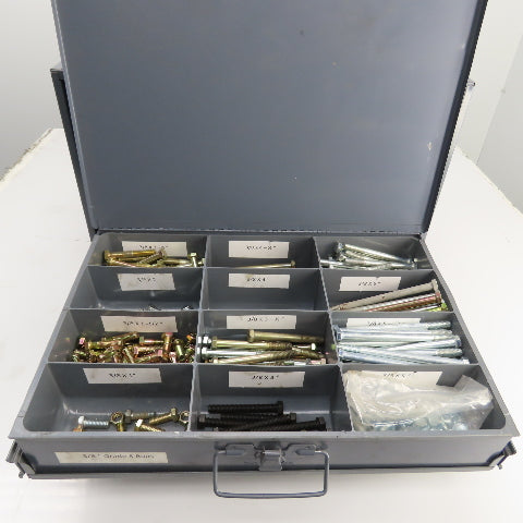 Durham 4-Drawer Ball Bearing Slide Storage Rack 1/4", 5/16", 3/8" Grade 8 Bolts