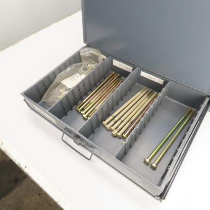 Durham 4-Drawer Ball Bearing Slide Storage Rack 1/4", 5/16", 3/8" Grade 8 Bolts