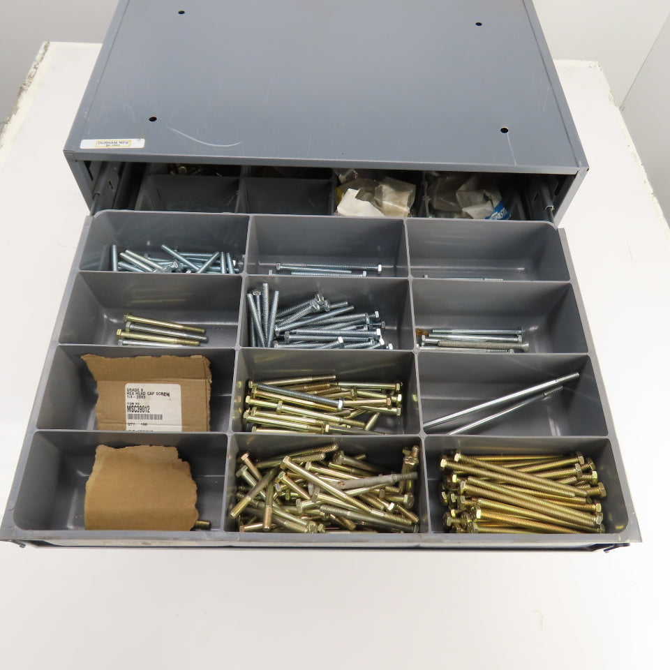 Durham 4-Drawer Ball Bearing Slide Storage Rack 1/4", 5/16", 3/8" Grade 8 Bolts