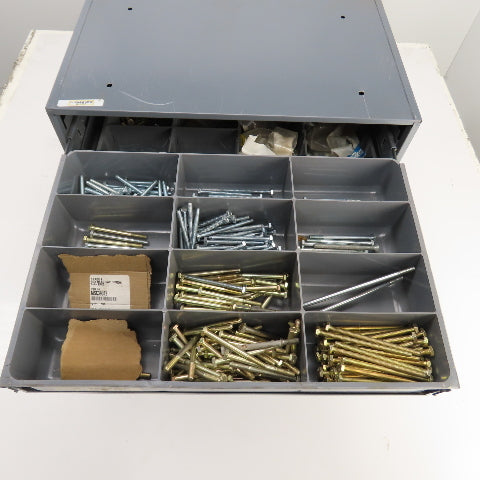 Durham 4-Drawer Ball Bearing Slide Storage Rack 1/4", 5/16", 3/8" Grade 8 Bolts