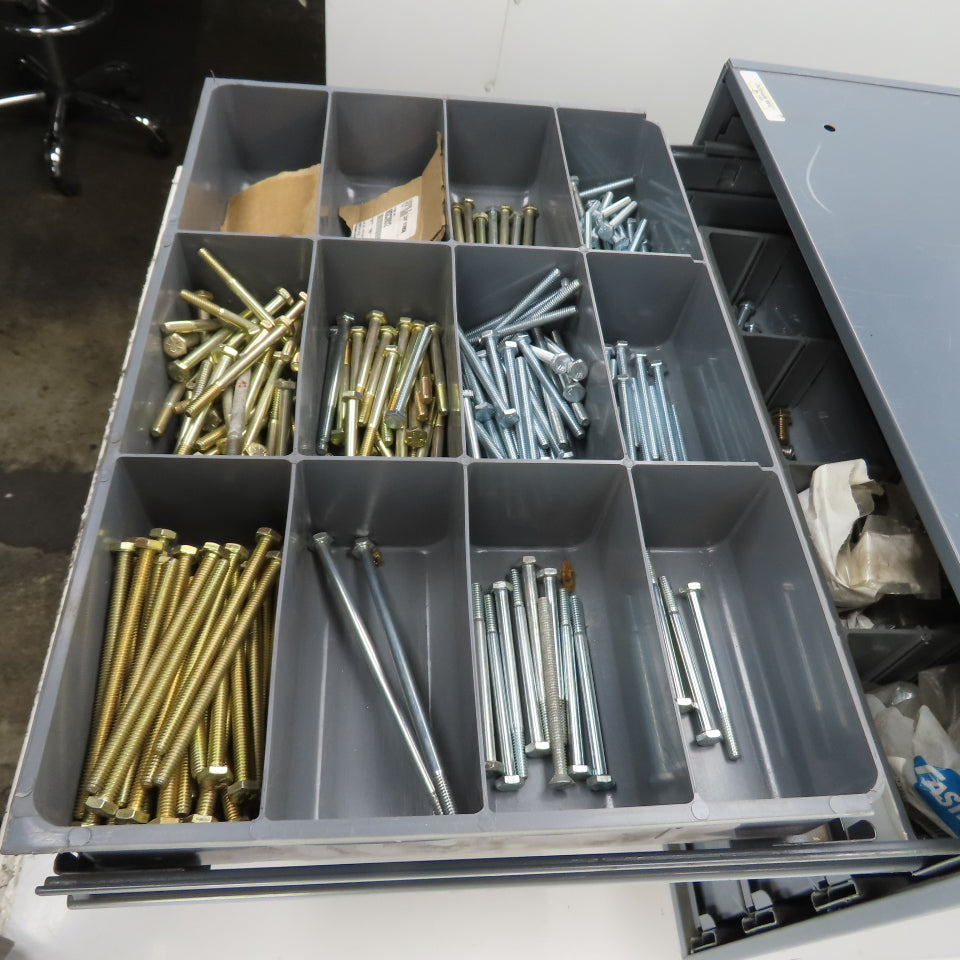 Durham 4-Drawer Ball Bearing Slide Storage Rack 1/4", 5/16", 3/8" Grade 8 Bolts