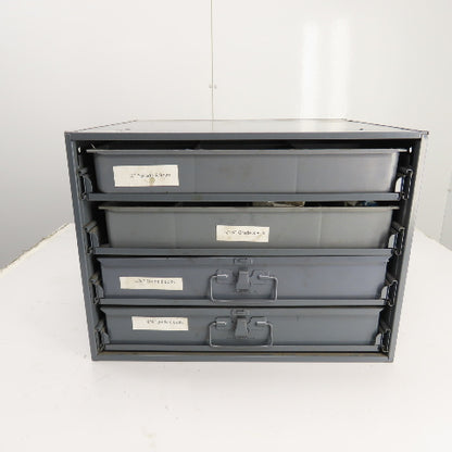 Durham 4-Drawer Ball Bearing Slide Storage Rack 1/4", 5/16", 3/8" Grade 8 Bolts