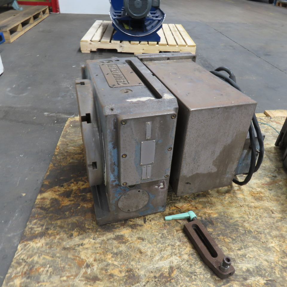 Tsudakoma 4th Axis Dual 12-1/2" Rotary Indexing Rotary Table Assembly