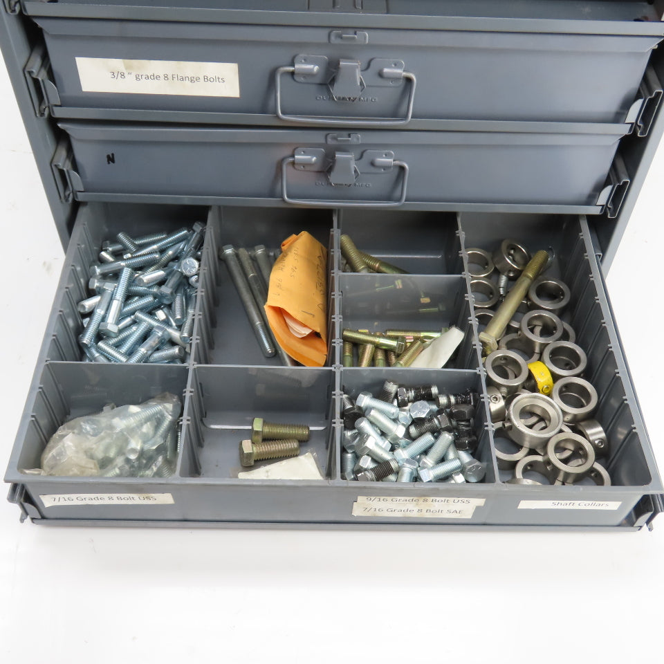 Durham 4-Drawer Ball Bearing Slide Storage Rack 3/8", 7/16", 9/16" Grade 8 Bolts