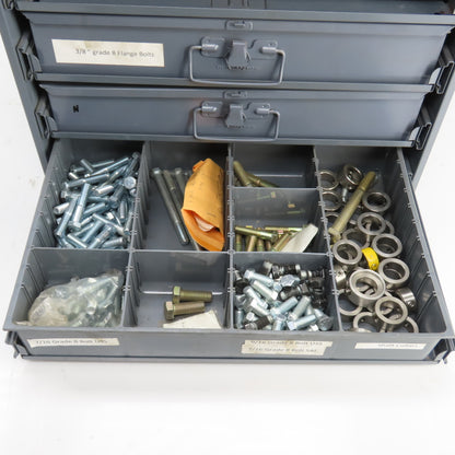 Durham 4-Drawer Ball Bearing Slide Storage Rack 3/8", 7/16", 9/16" Grade 8 Bolts