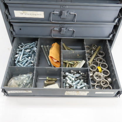 Durham 4-Drawer Ball Bearing Slide Storage Rack 3/8", 7/16", 9/16" Grade 8 Bolts