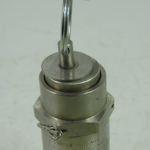 Circle Seal M5159T-4M(L) Stainless Steel Relief Valve 1/2" NPT