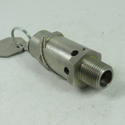 Circle Seal M5159T-4M(L) Stainless Steel Relief Valve 1/2" NPT