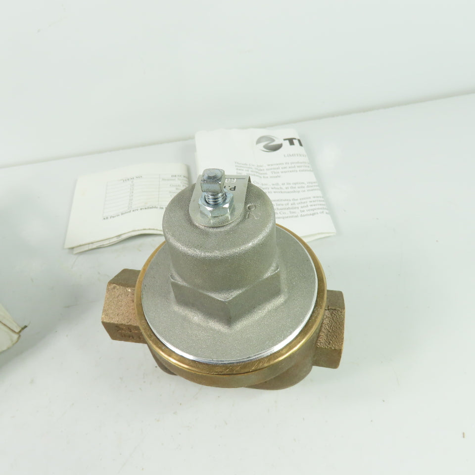 Thrush 417-20 60S 3/4 Bronze High Pressure Regulating Valve 300PSI 200° Temp K11