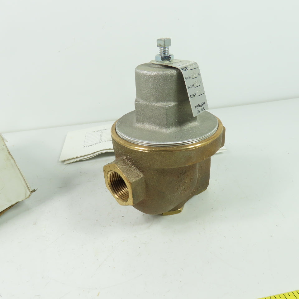 Thrush 417-20 60S 3/4 Bronze High Pressure Regulating Valve 300PSI 200° Temp K11