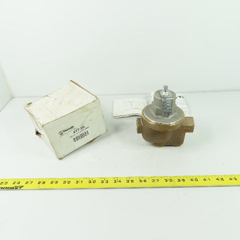 Thrush 417-20 60S 3/4 Bronze High Pressure Regulating Valve 300PSI 200° Temp K11