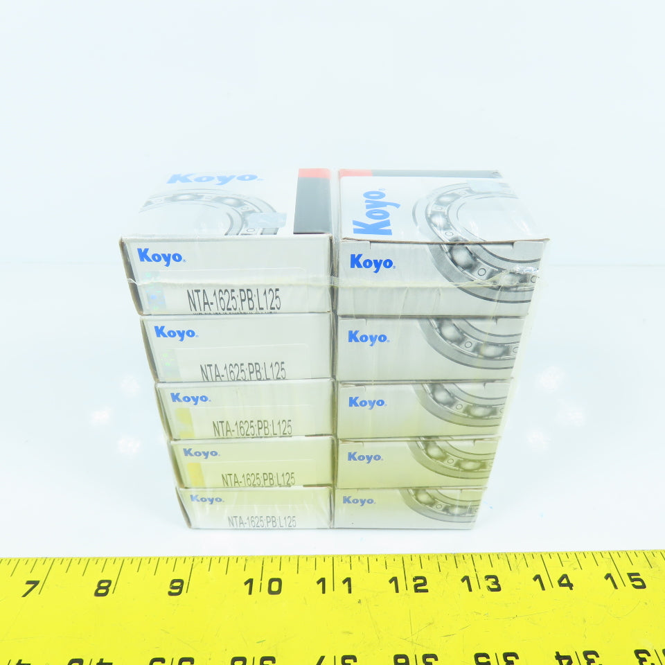 Koyo NTA-1625;PB;L125 Thrust Needle Roller Bearing 26mm ID 2mm W Lot Of 10 NEW