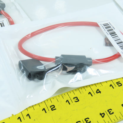 Car Auto RV Motorcycle Inline Fuse Holder Socket 10AWG + 40A Blade Fuse Lot Of 6