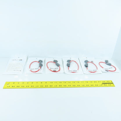 Car Auto RV Motorcycle Inline Fuse Holder Socket 10AWG + 40A Blade Fuse Lot Of 6