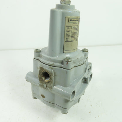 Masoneilan Dresser 80-4 Pneumatic Regulator 1/4" NPT 250PSI Max Inlet