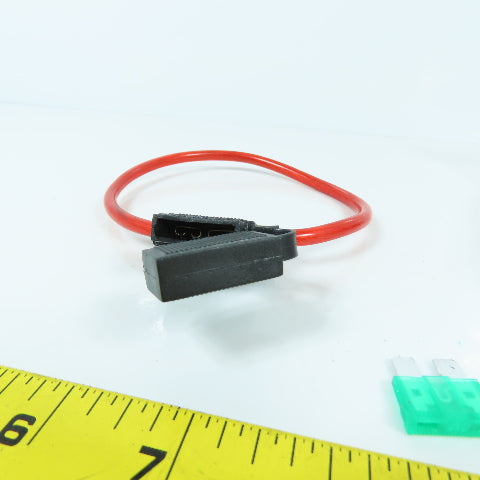 InstallGear IGATC30-12 Inline Fuse Holder Socket 10AWG+ 30A Blade Fuse Lot Of 12