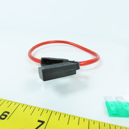 InstallGear IGATC30-12 Inline Fuse Holder Socket 10AWG+ 30A Blade Fuse Lot Of 12