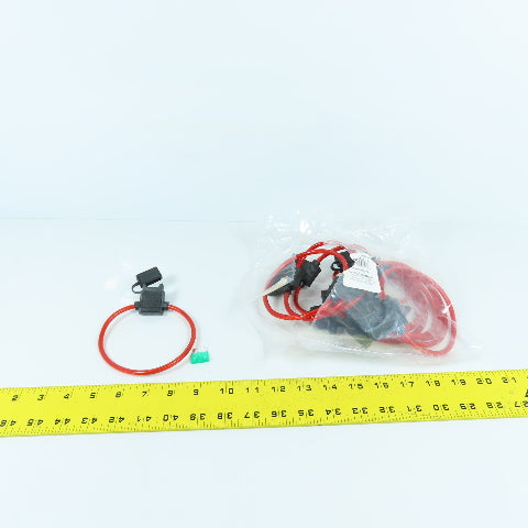 InstallGear IGATC30-12 Inline Fuse Holder Socket 10AWG+ 30A Blade Fuse Lot Of 12