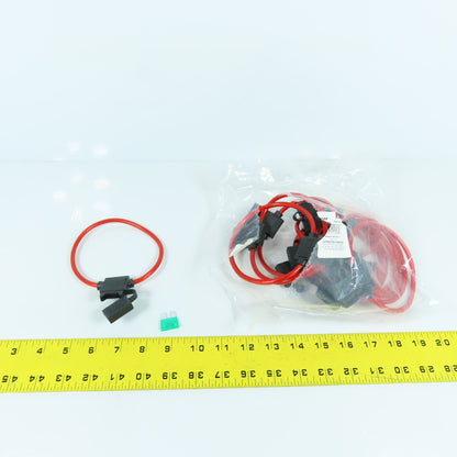 InstallGear IGATC30-12 Inline Fuse Holder Socket 10AWG+ 30A Blade Fuse Lot Of 12