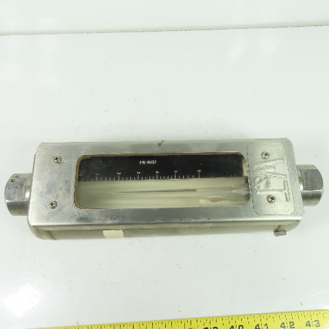 Wallace & Tiernan NPXF-86I Flow Meter Gauge 0-6 GPM-Water 3/4" NPT