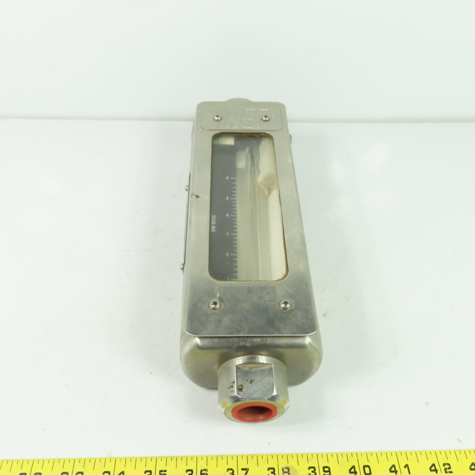 Wallace & Tiernan NPXF-86I Flow Meter Gauge 0-6 GPM-Water 3/4" NPT
