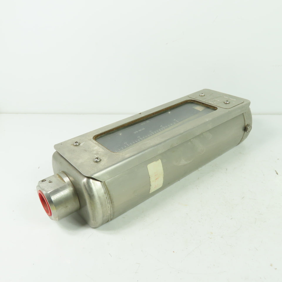 Wallace & Tiernan NPXF-86I Flow Meter Gauge 0-6 GPM-Water 3/4" NPT
