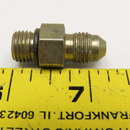 Parker 1/4" (-4) Male JIC x 1/4" (-4) ORB Male Straight Connector Lot Of 5