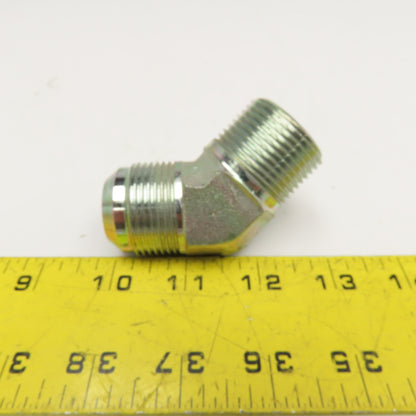 Parker 1" (-16) JIC Male x 1" NPT Male Elbow 45°