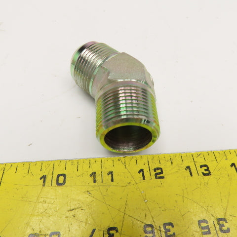 Parker 1" (-16) JIC Male x 1" NPT Male Elbow 45°